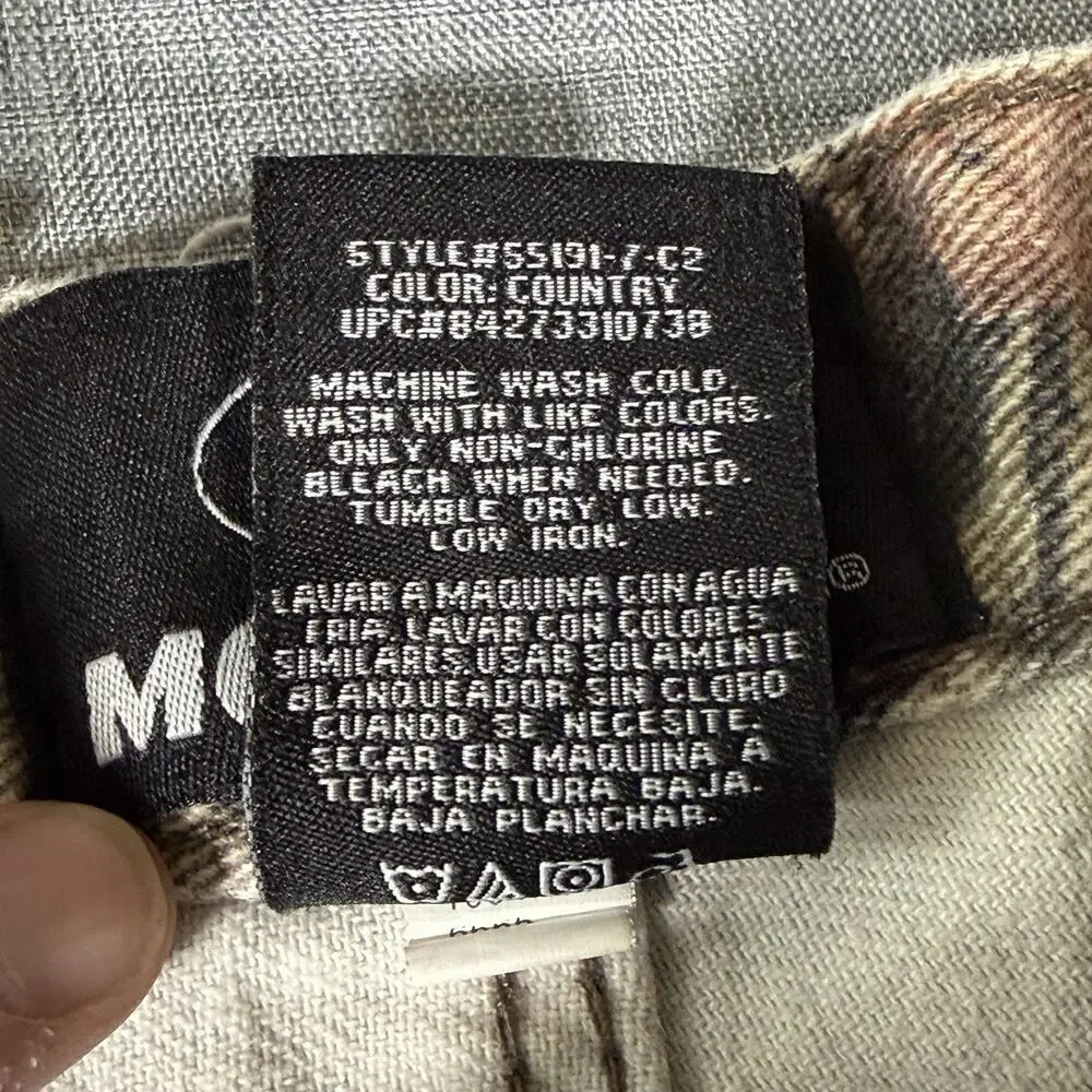 Mossy Oak Break Up Country Camo Cargo Pants Hunting Fishing Sz 36 34 55191-7-c2